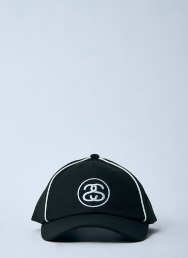 Stüssy Logo Motif Baseball Cap Black sts0160025