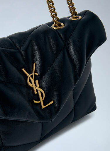 Saint Laurent Toy Puffer Shoulder Bag Black sla0265127