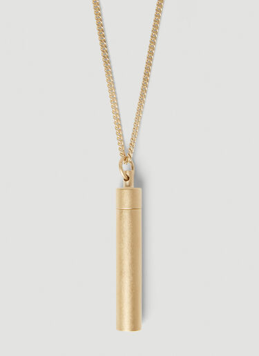 Vetements Powder Necklace Gold vet0154024