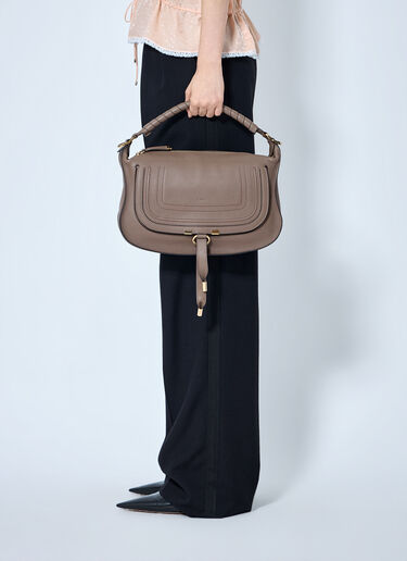 Chloé 小号Marcie单肩包 米色 chl0265055