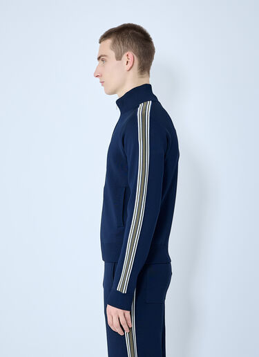 Wales Bonner Tide Track Top Blue wbn0160004