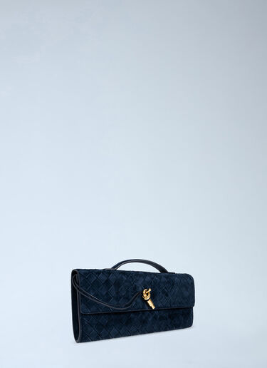 Long Andiamo Clutch Bottega Veneta Long Andiamo Clutch Blue bov0262047