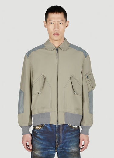 Junya Watanabe Karrimor Edition Panelled Bomber Jacket Grey jwn0152002