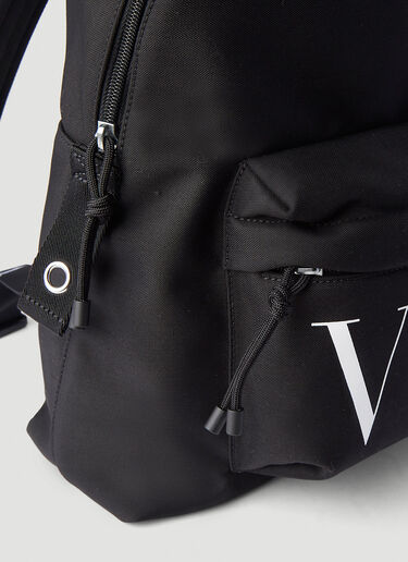 Valentino VLTN Canvas Backpack Black val0142034