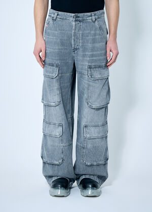 Diesel D-Touch-Cargo Jeans Grey dsl0159012