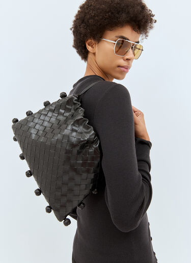 Bottega Veneta Intrecciato Pouch Black bov0258017
