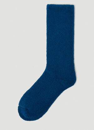 Kenzo Terry Rolled Socks Black knz0154035