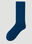 The Elder Statesman Terry Rolled Socks Dark Green tes0150008