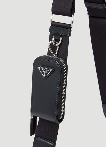 Prada Traingle Shoulder Bag Black pra0254033