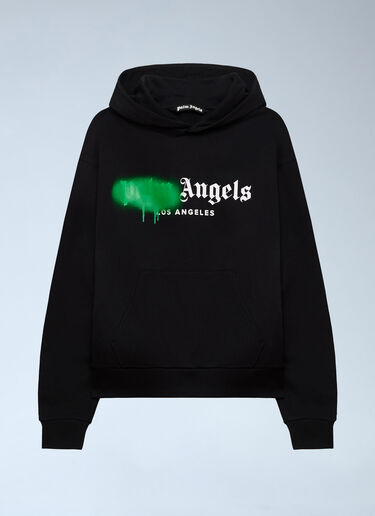 Spray LA Hooded Sweatshirt Palm Angels Spray LA Hooded Sweatshirt Black pma0162129