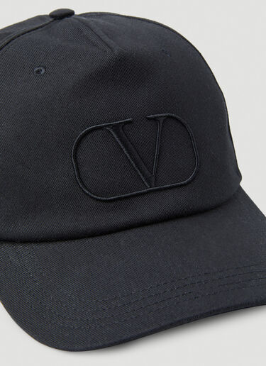 Valentino Logo Baseball Cap Black val0148034