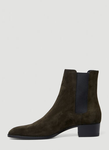 Saint Laurent Chelsea Boots Brown sla0149035