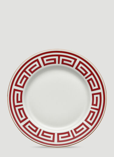 Ginori 1735 Set of Two Labirinto Dinner Plate Red wps0644440
