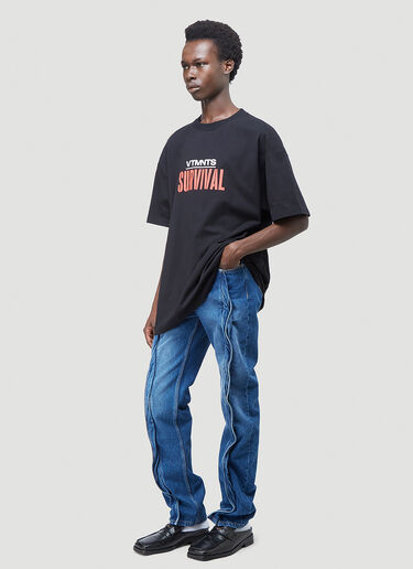 Vetements 10.10 Survival T-Shirt Black vet0310001