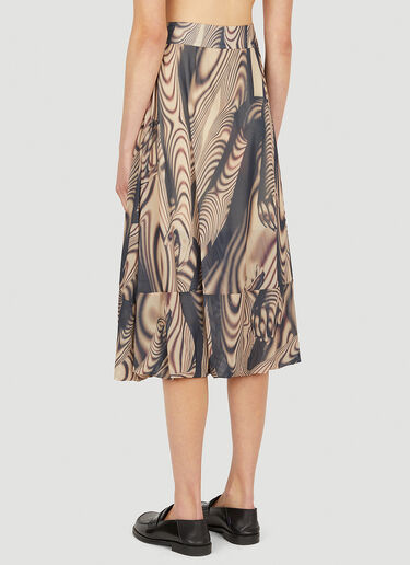Graphic Print Skirt P.A.M. Graphic Print Skirt Beige pam0249007