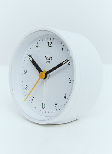 Braun BC12 클래식 아날로그 알람 시계  화이트 bru0355005