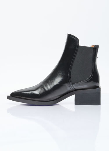 GANNI Chunky Buckle Chelsea Boots Black gan0255084