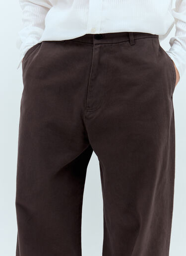 Acne Studios 배기 트윌 팬츠  블랙 acn0157012