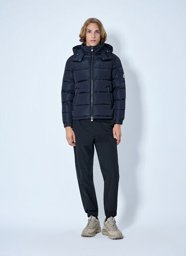 LN-CC® - Moncler: Maya Matte Short Down Jacket - Navy Moncler Maya Matte Short Down Jacket Navy mon0161080