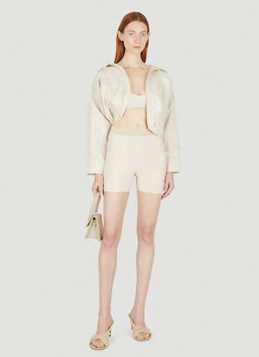 Jacquemus La Bandeau Valensole Top Cream jac0248023