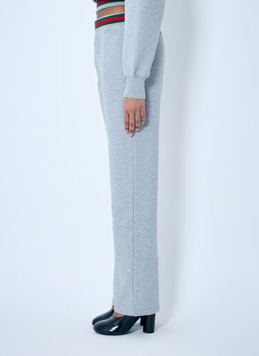 Gucci Cotton Jersey Track Pants Grey guc0259006
