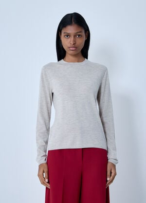Max Mara Cashmere Sweater Beige max0263014