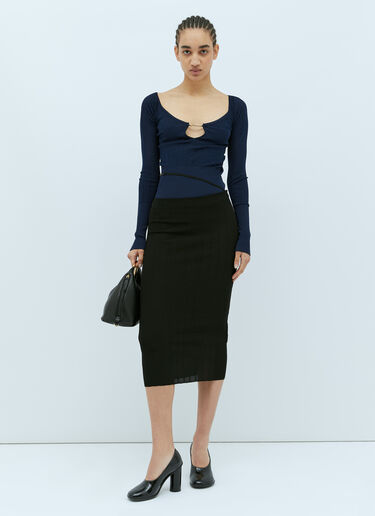 Jacquemus Le Haut Praral 上衣 藏蓝色 jac0256030