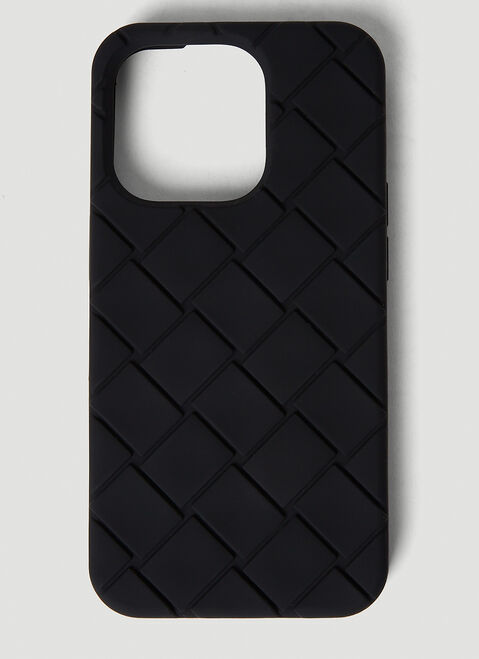 Moncler 인트레치오 iPhone 14 Pro 케이스 블랙 mon0152048