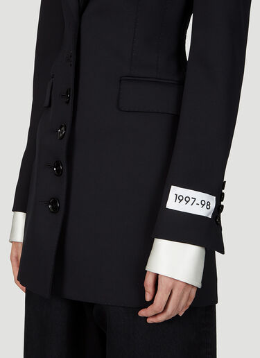 Dolce & Gabbana 单排扣精裁西装外套 黑色 dol0252011