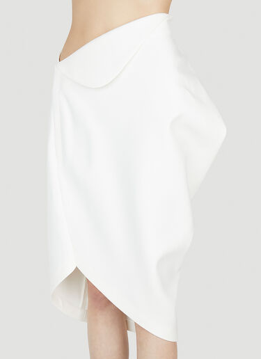Issey Miyake Torso 半裙 白色 ism0252002