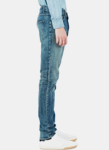 Saint Laurent Low Waist Jeans BLUE sla0122037