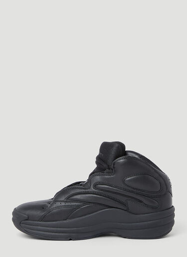 Aw Hoop Leather Sneakers Alexander Wang Aw Hoop Leather Sneakers Black awg0253034