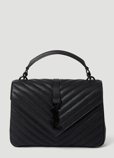 Saint Laurent College Medium Shoulder Bag Black sla0249167