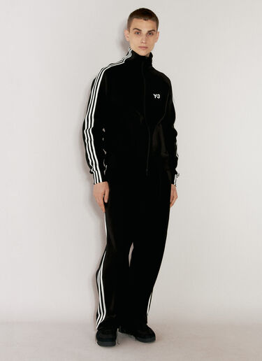 Y-3 三条纹运动长裤  黑色 yyy0356004