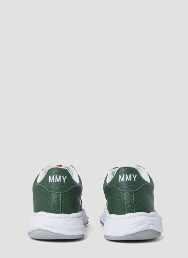 Maison Mihara Yasuhiro Wayne OG 鞋底皮革运动鞋 绿色 mmy0154021