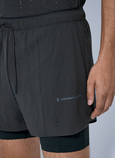 LN-CC® - On x PAF: Zero 2-In-1 Shorts - Black On x PAF Zero 2-In-1 Shorts Black onr0165001