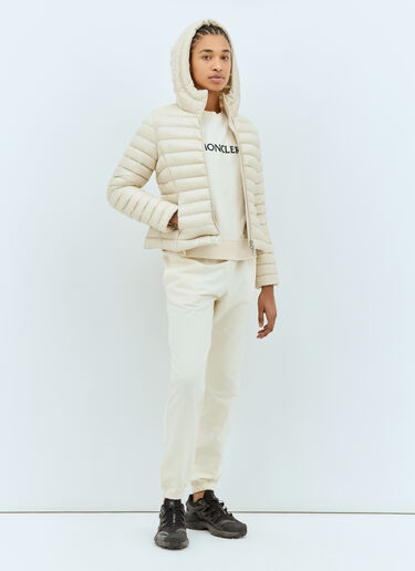 Moncler 이게 쇼트 다운 재킷 크림 mon0259001