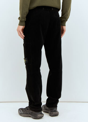 Corduroy Pants Stone Island Corduroy Pants Black sto0158027