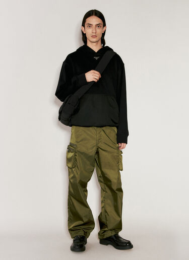 Prada Re-Nylon Cargo Pants Green pra0156010