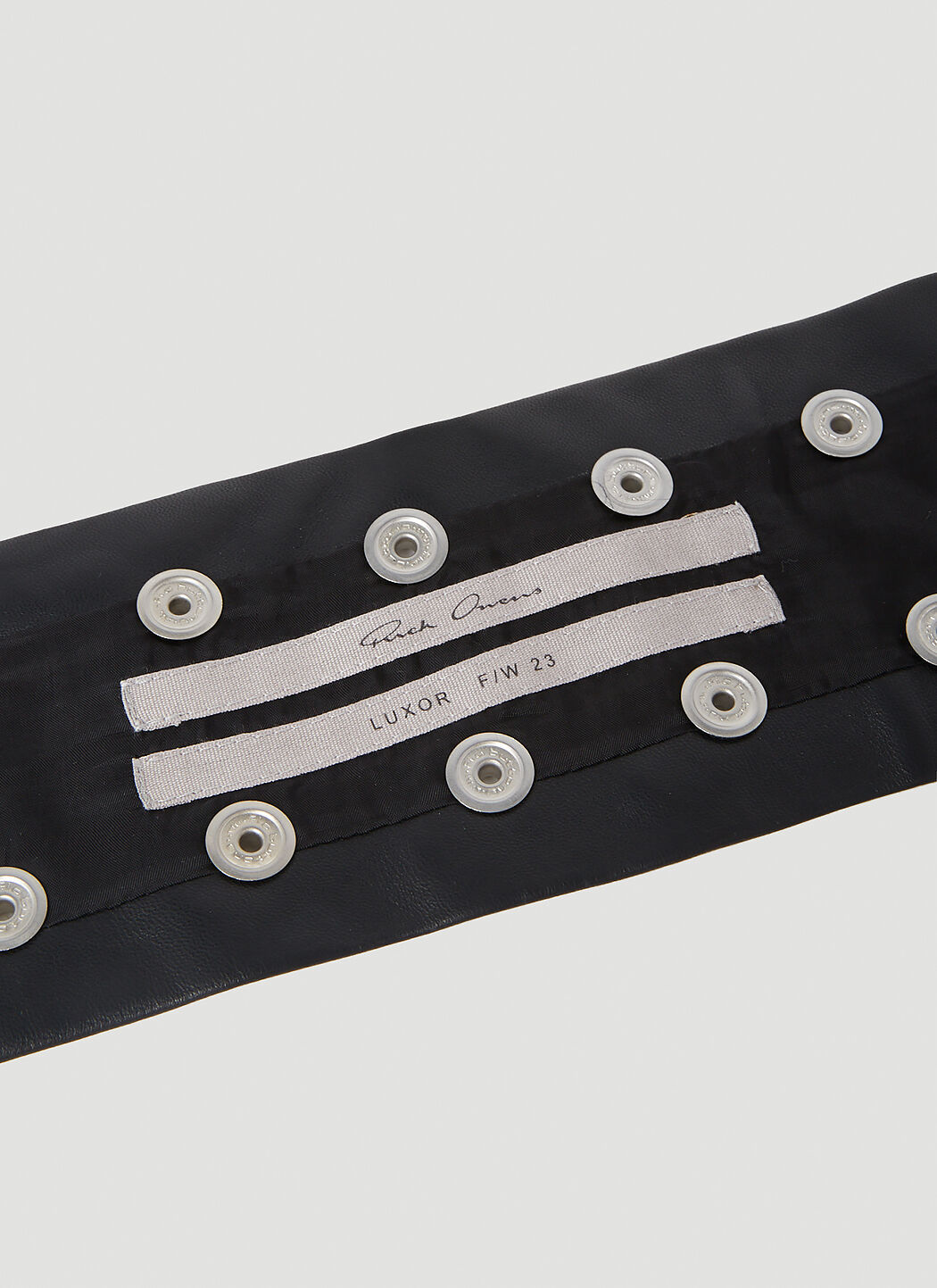 Rick Owens Leather Stud Necklace en Black pour femme | LN-CC®