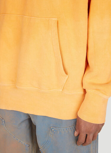 NOTSONORMAL Splashed Hooded Sweatshirt Orange nsm0351017