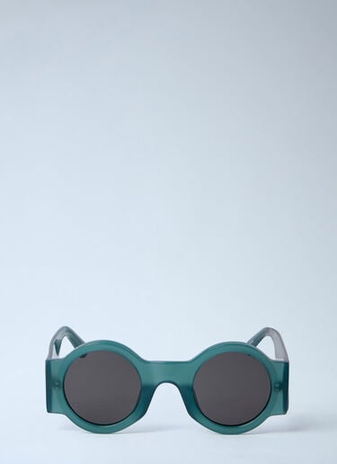 Dries Van Noten Round Sunglasses Blue dvn0263050