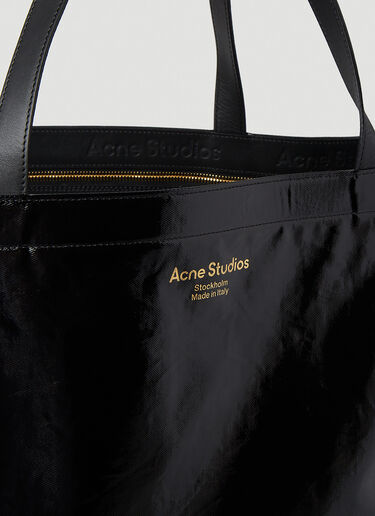 Acne Studios Ageleラージトートバッグ ブラック acn0346001