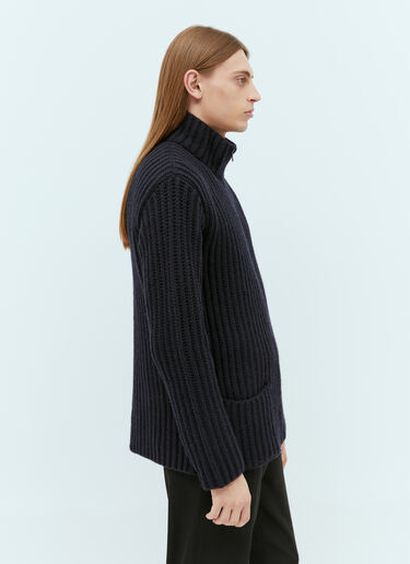 The Row Malen Cashmere Cardigan Black row0154005