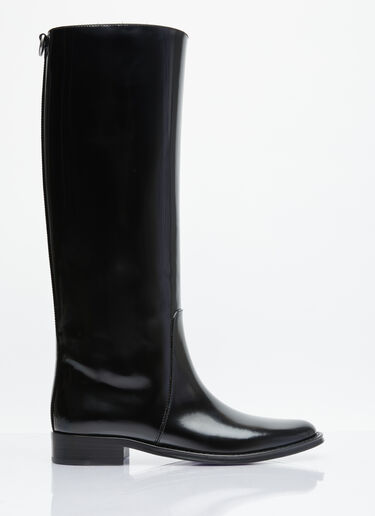 Saint Laurent Hunt Boots Black sla0253058