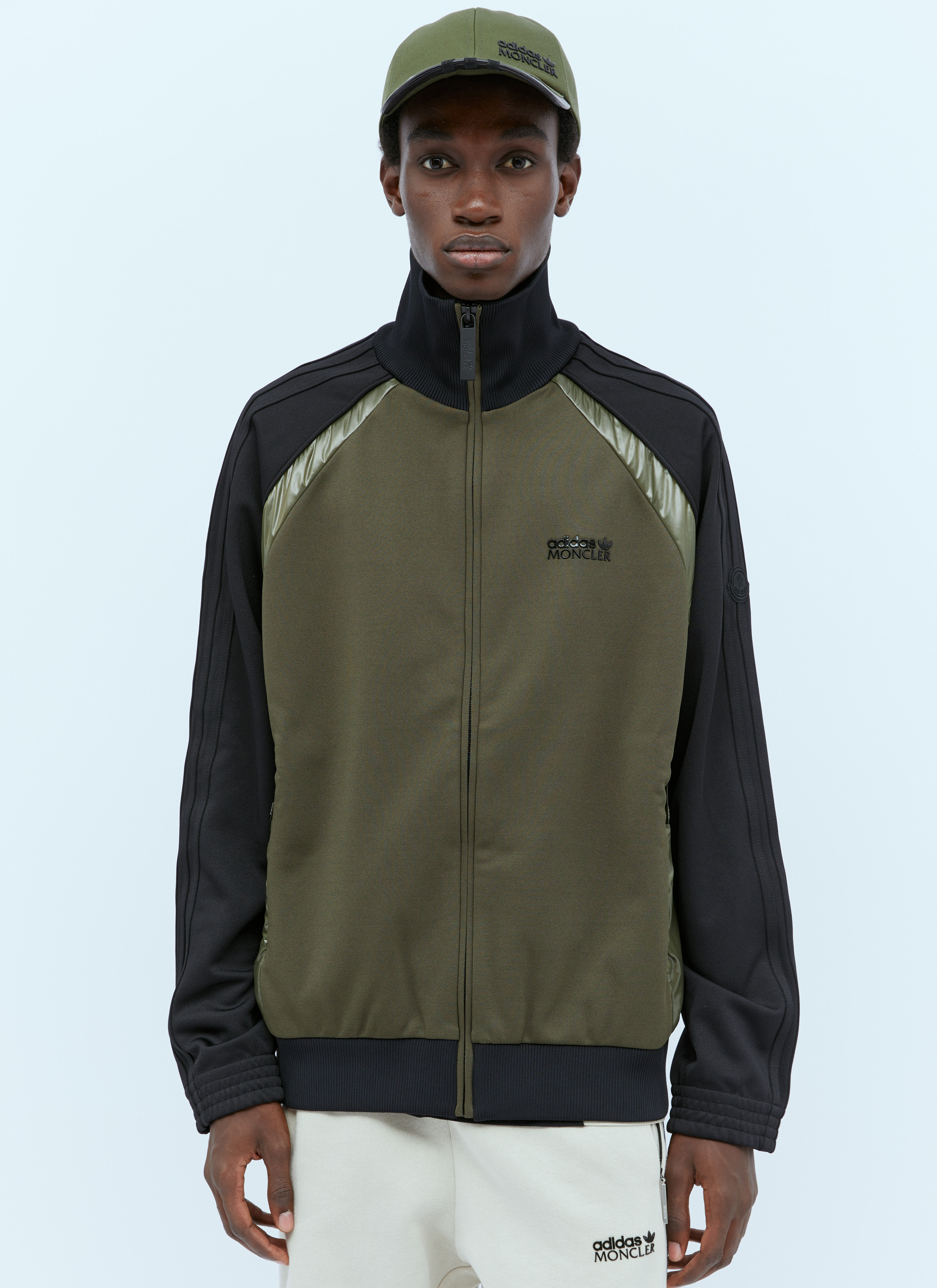 Adidas originals on sale long bomber jacket