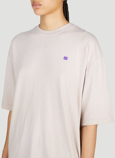 Acne Studios 方脸贴饰 T 恤 米色 acn0253021