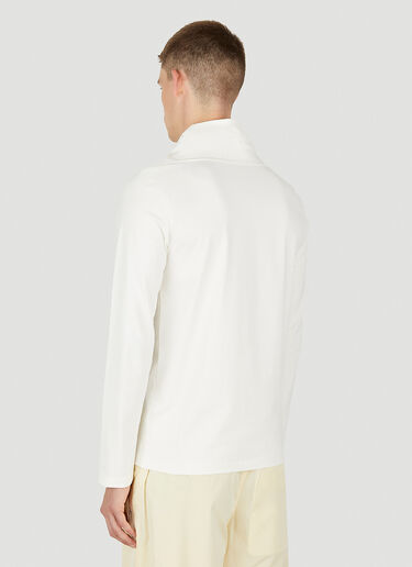 Jil Sander+ ジップフロントトップ ホワイト jsp0149018