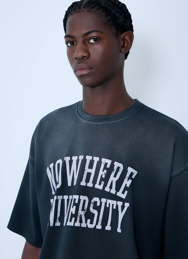 Champion Nowhere University T-Shirt Black cha0162006