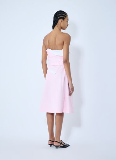 Miu Miu Poplin Dress Cream miu0260041